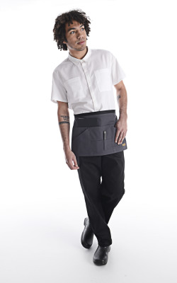 Unisex Essential Multi-Pocket Waist Apron-Chefwear