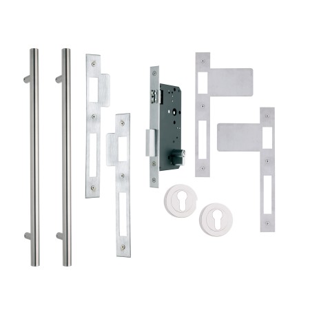 Horizon 750mm Back to Back Pull Handle Entrance Set