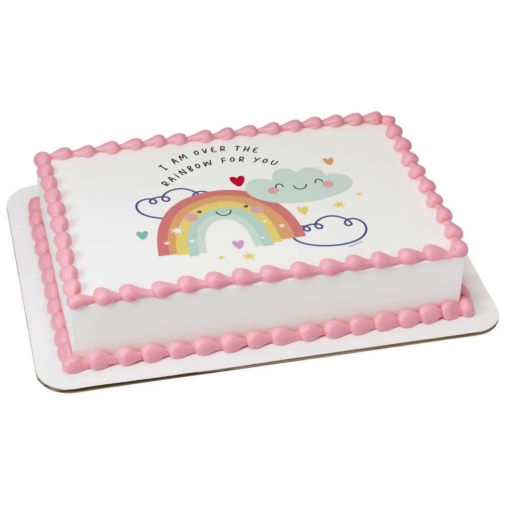 Image Cake Over The Rainbow For You