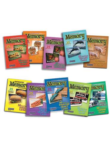 Photographic Memory Matching Games, Set of all 10