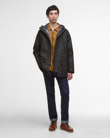 Reel Waxed Parka Sage