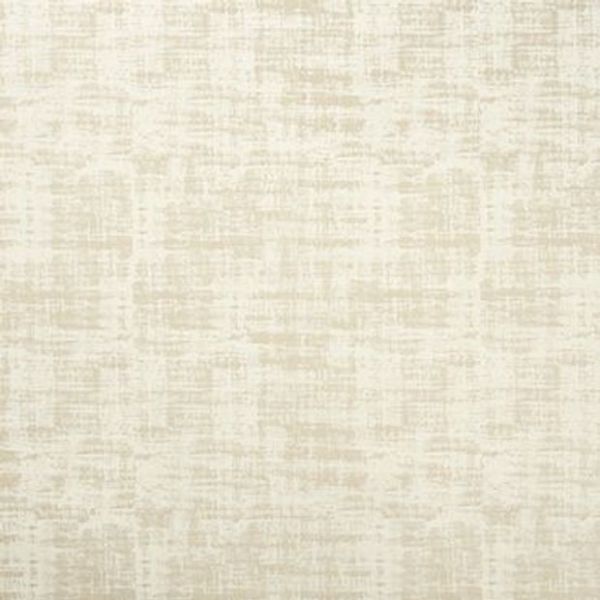 Beige woven-look wallpaper with subtle crosshatch texture covering the entire frame; neutral, even lighting suggests an interior wall close-up with no visible fixtures or windows.