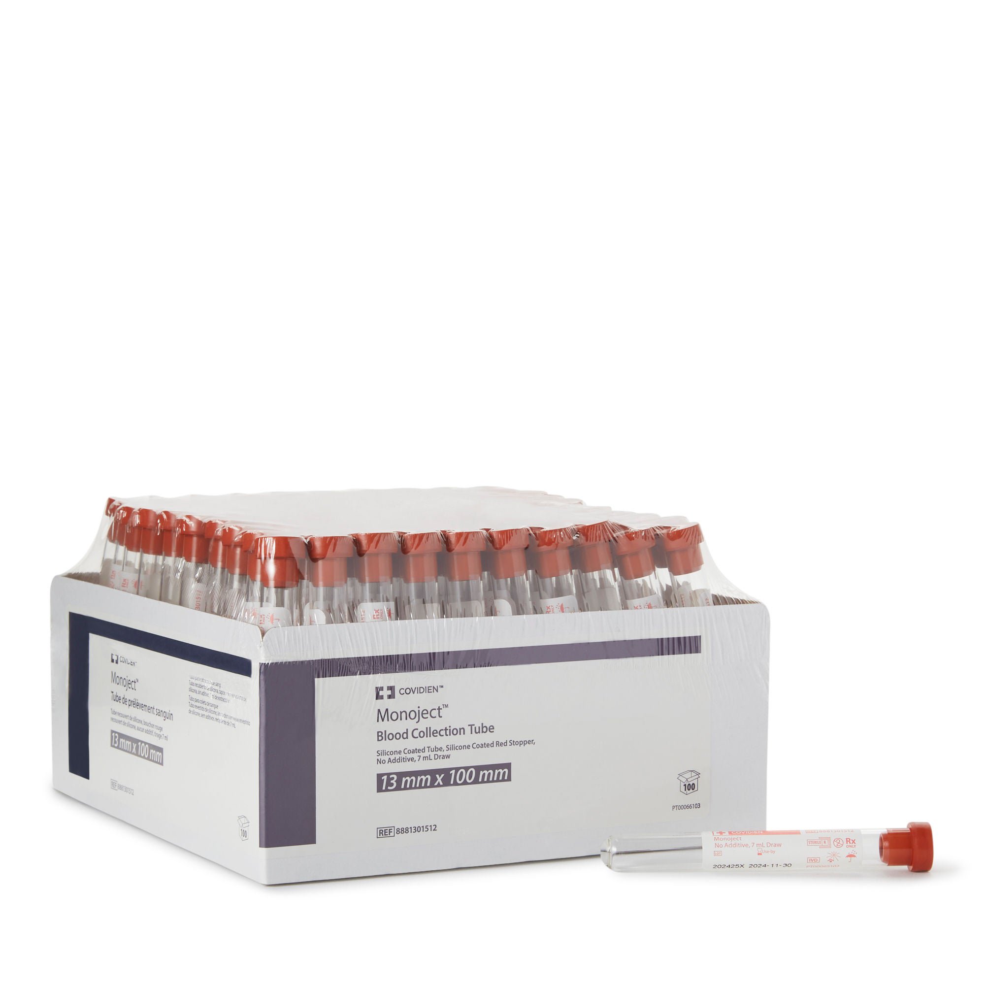 Monoject™ Venous Blood Collection Tube, 7 mL, 13 x 100 mm