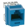 NetKey® Category 5e Component-Rated Punchdown Jack Module, Blue