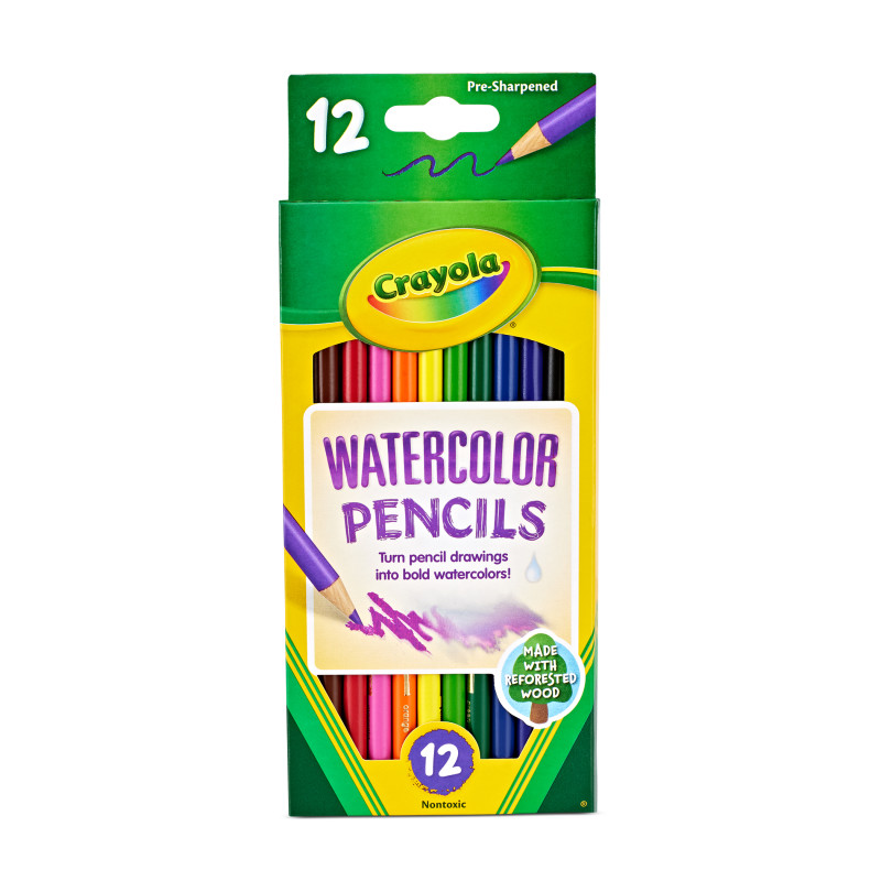 Watercolor Pencils, 12 Count