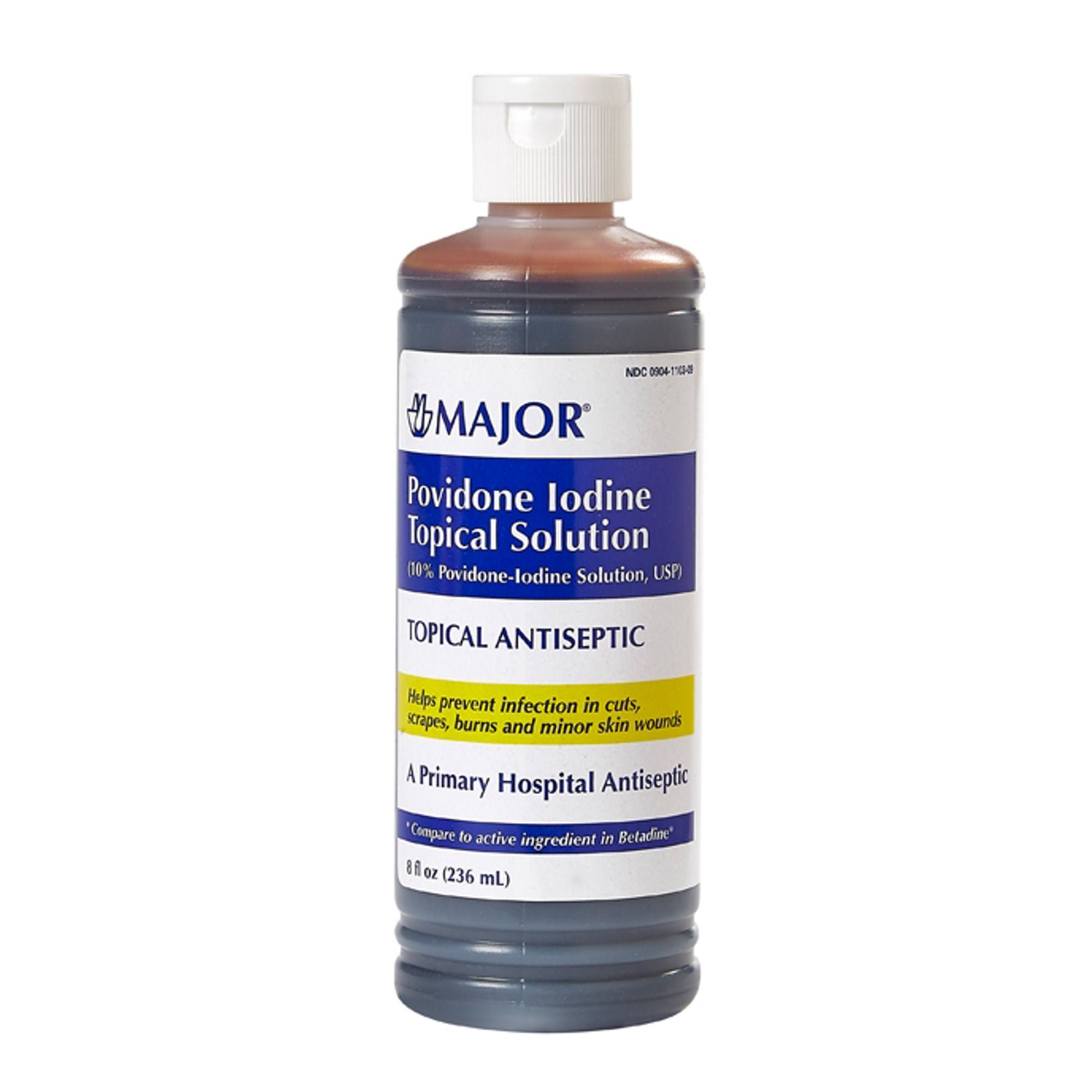 Major Pharmaceuticals POVIDINE-IODINE, SOL 10% 8OZ