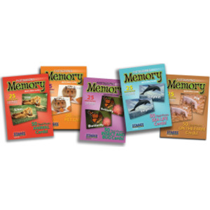 Animal Photographic Memory Matching Game Set
