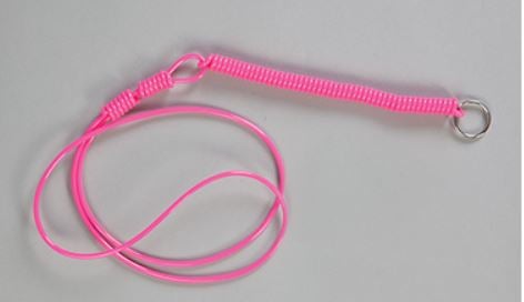 Health Care Logistics KEEPER, KEY NECK COIL NEON PNK