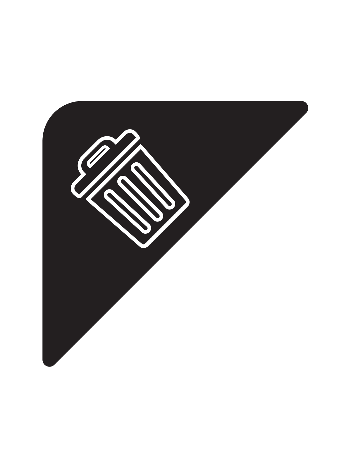 RISE – Label – Waste – Black