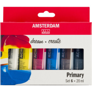 Standard Acrylic Primary Set, 6 x 20mL