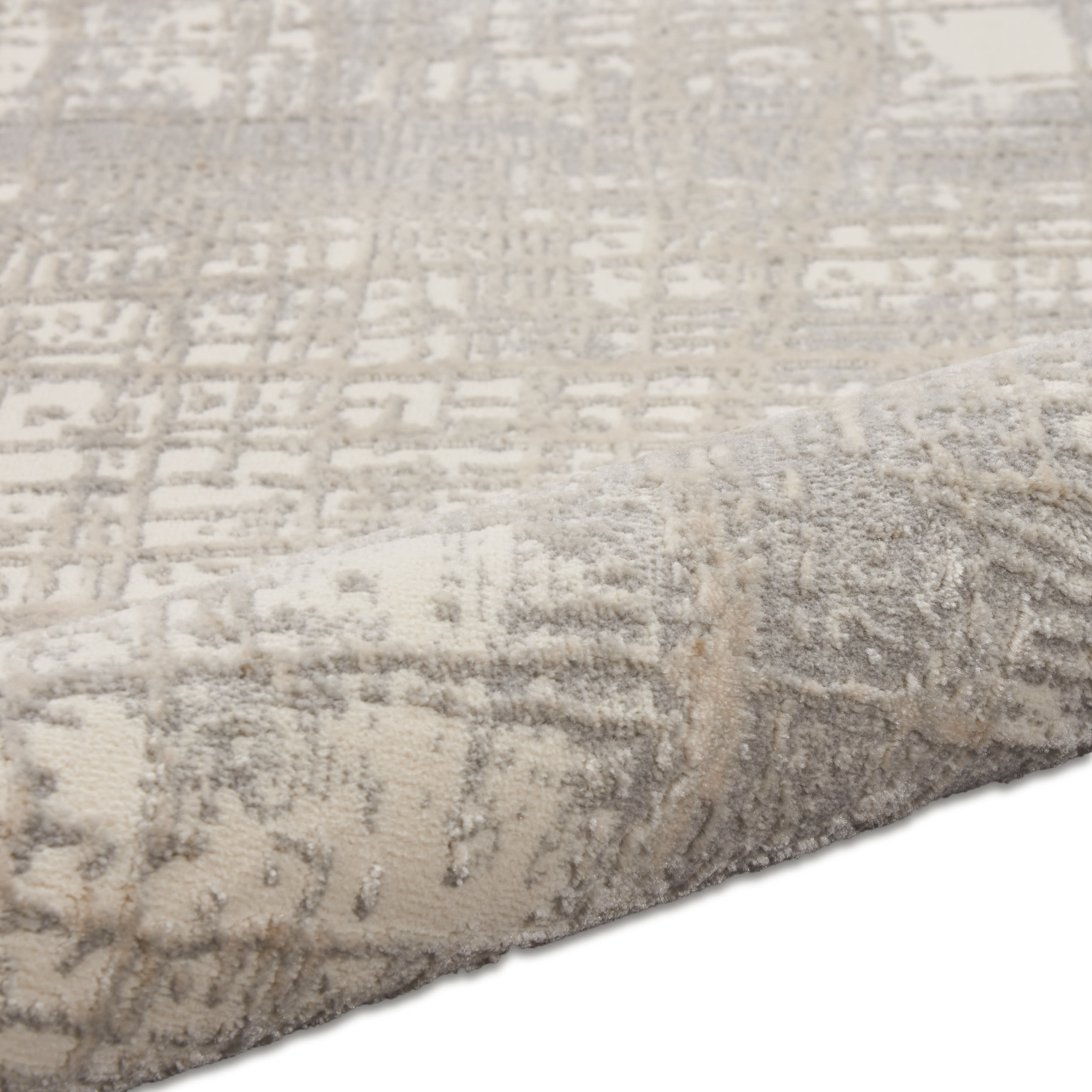 Calvin Klein CK950 Rush 2'3" x 7'3" Ivory Taupe Modern Indoor Rug