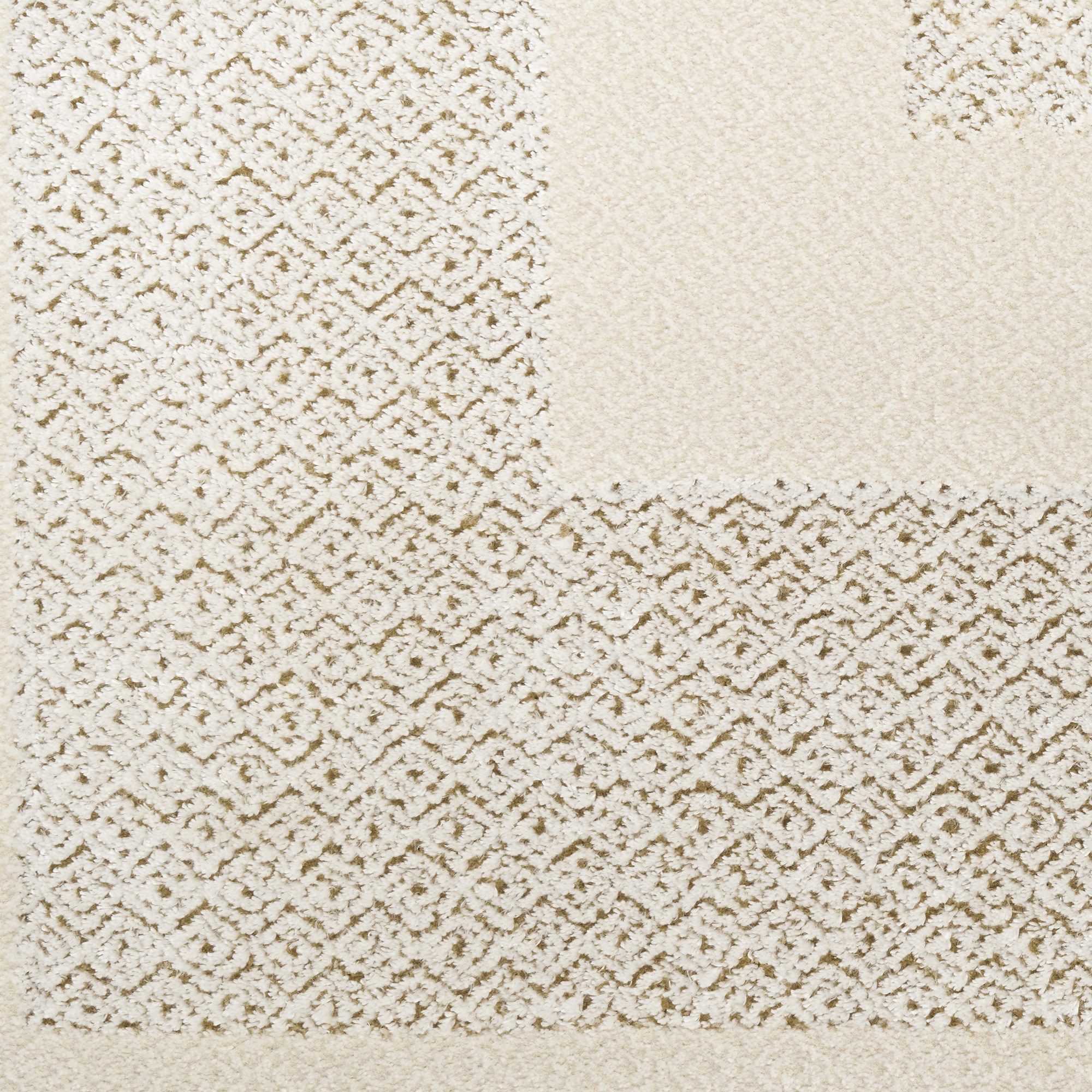 DKNY Grand Street 2'2" x 10' Ivory Taupe Modern Indoor Rug