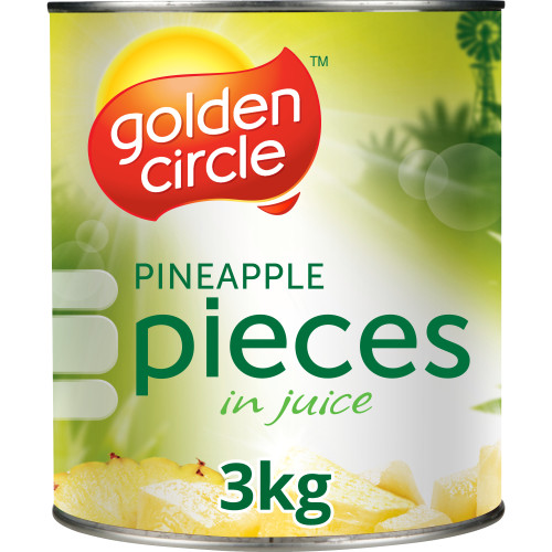  Golden Circle® Pineapple Pieces in Juice 3kg 