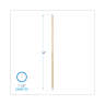 Boardwalk, Lie-Flat, Bolt-On Handle, 54", Wood, Natural