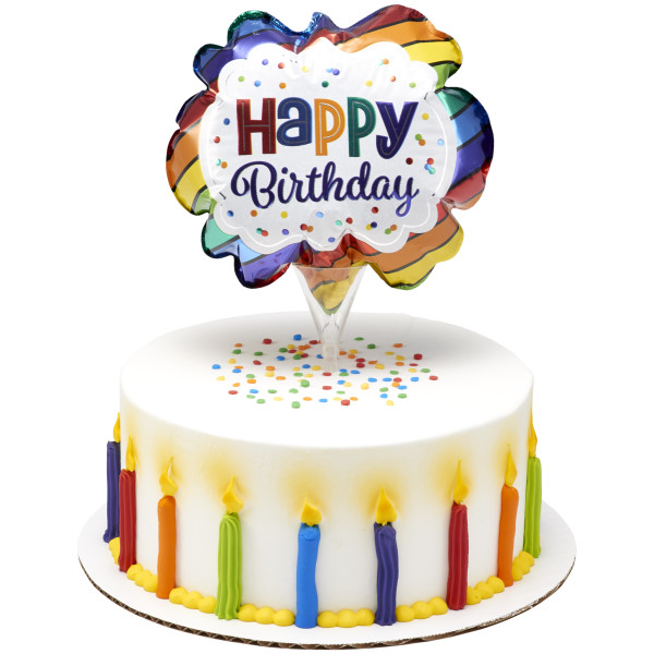 Inflatable Happy Birthday Anagram® Cake Pic