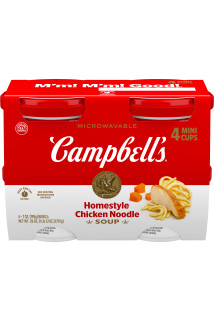 Homestyle Chicken Noodle Soup Mini Cups