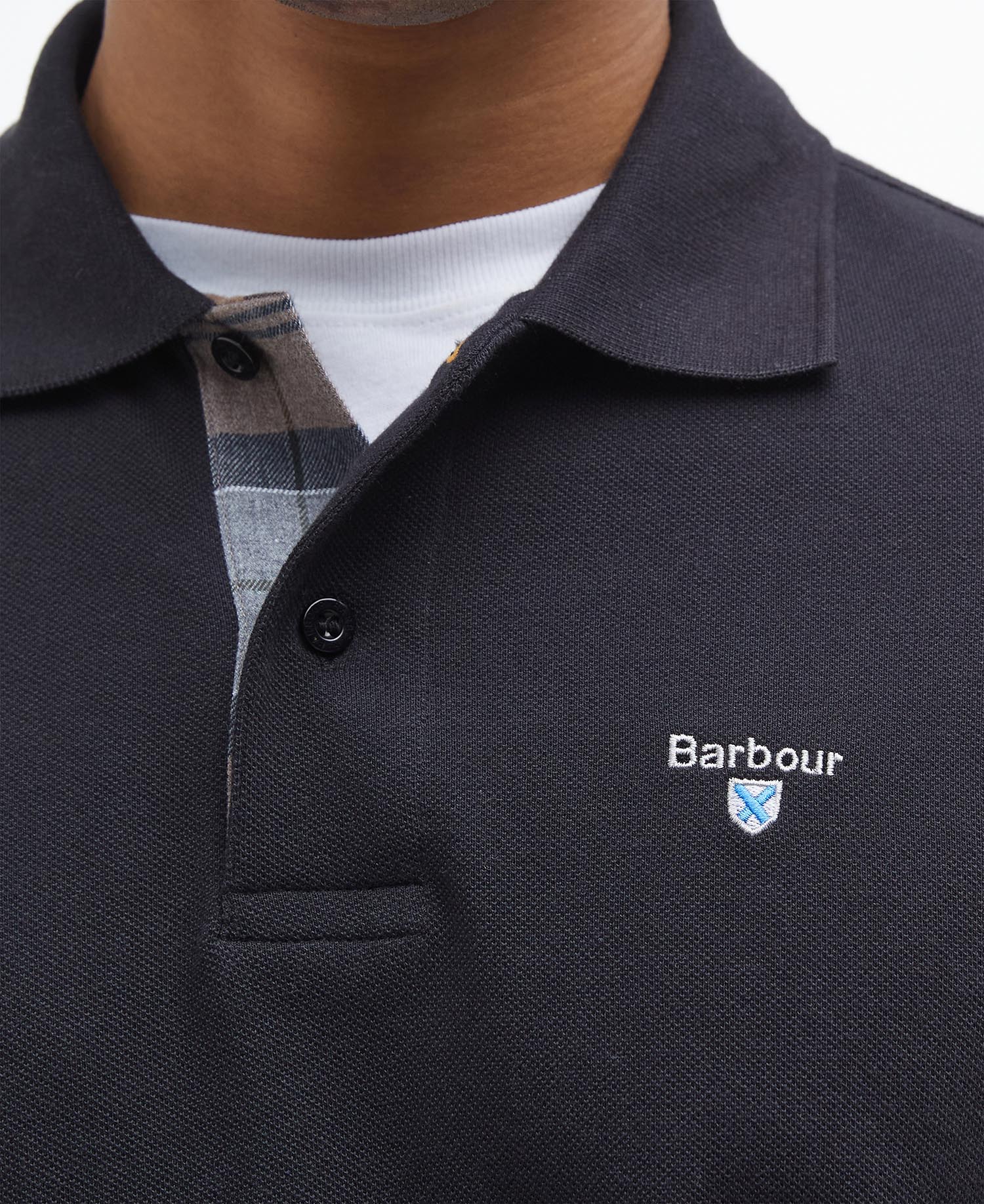 Tartan Pique Polo Shirt image number 4