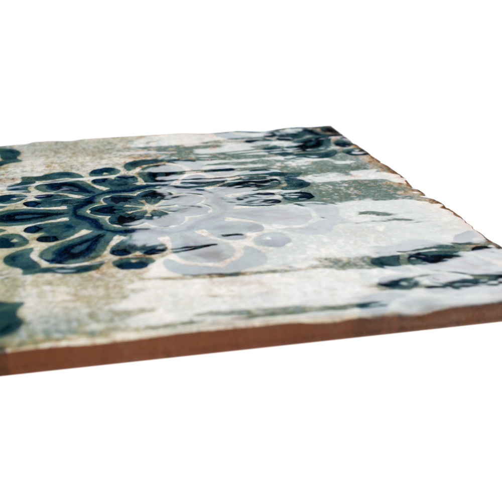 Livorno Decor Vechio 7-7/8 in. x 7-7/8 in. Ceramic Wall Tile