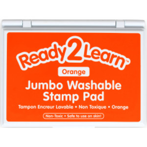 Jumbo Washable Stamp Pad - Orange - 6.2"L x 4.1"W
