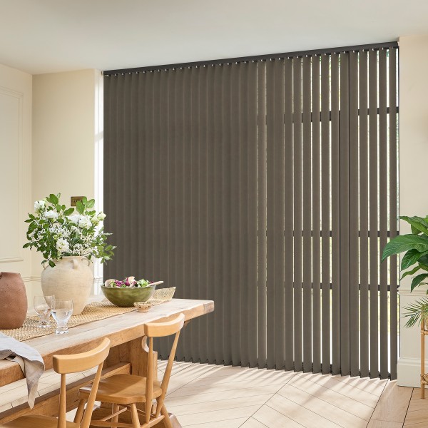 Zelda Chocolate Vertical blind
