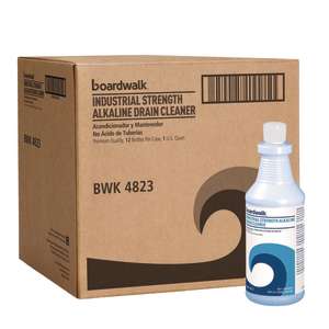 Boardwalk,  Industrial Strength Alkaline Drain Cleaner,  32 oz Bottle