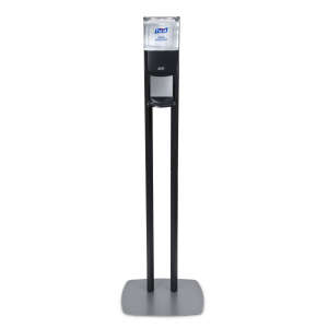 GOJO, PURELL®, ES6 Floor Stand, 1200ml, Black, Automatic Dispenser