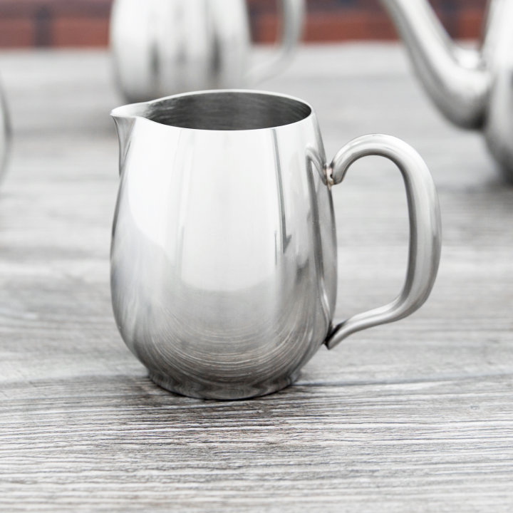 8-ounce Orion® stainless steel open creamer