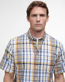 Hartley Regular Short-Sleeved Shirt Ochre