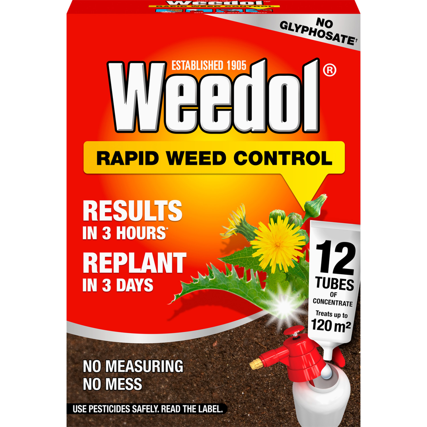 Weedol® Rapid Weed Control (Concentrate Tubes)