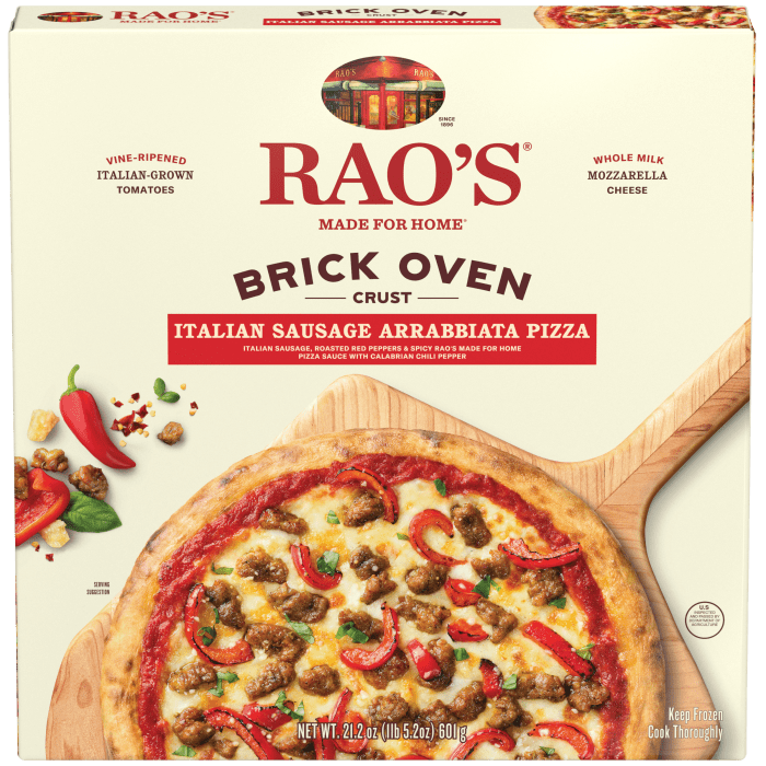 Italian Sausage Arrabbiata Frozen Pizza, 21.2 oz