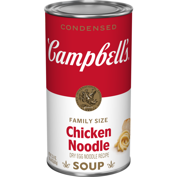 Family Size Chicken Noodle Soup