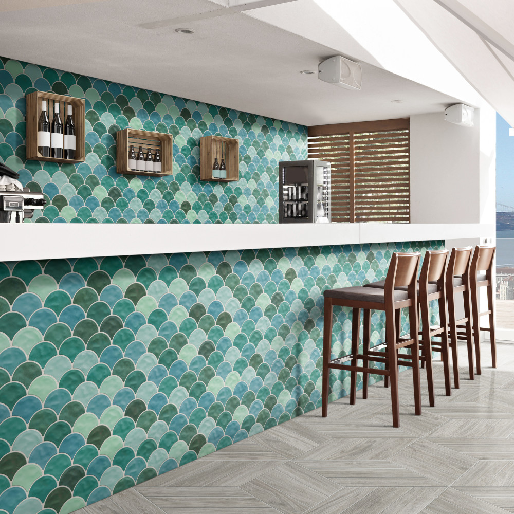 Scala Garden 12-1/8 in. x 12-1/8 in. Porcelain Floor and Wall Tile