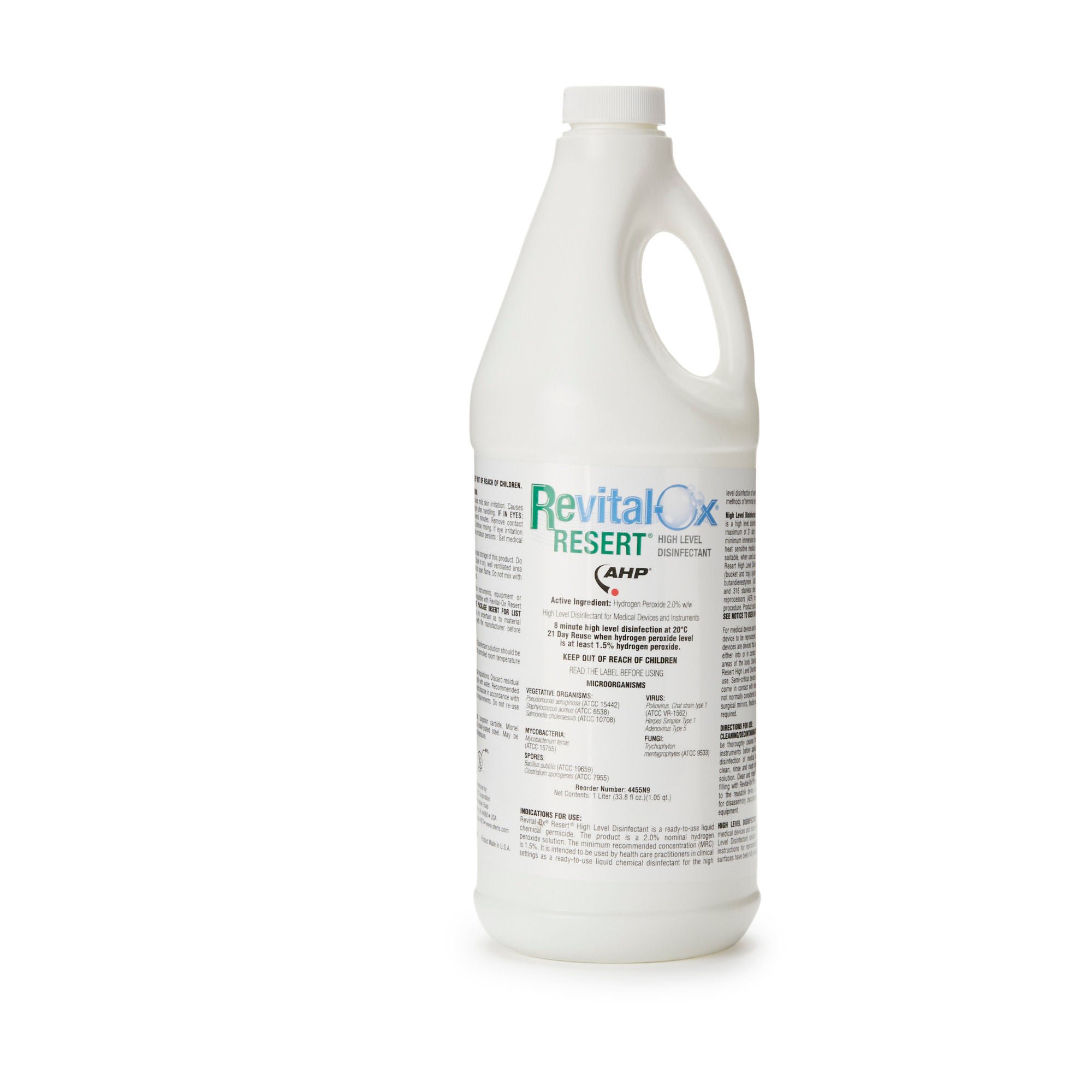 Revital-Ox® RESERT® Hydrogen Peroxide High Level Disinfectant, 1 Liter Bottle