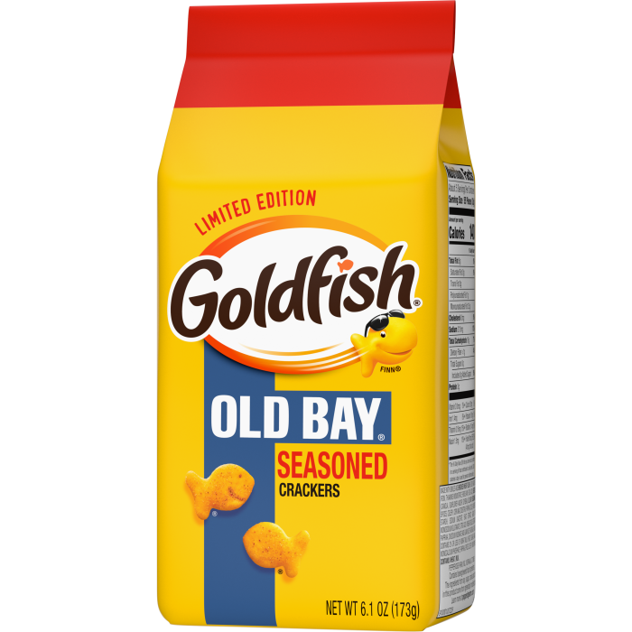 Goldfish® Old Bay Bag, 6.1 oz, bag - Right Angle Image