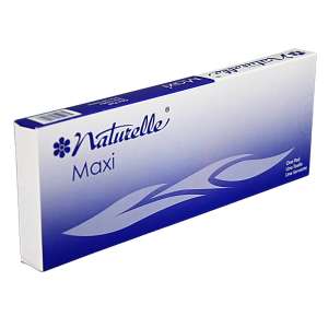 Impact, Naturelle Maxi Pad Ultra-Thin with Wings, No. 8, White