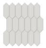 Studio French Gray 2×5 Picket Mosaic Matte