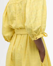Heidi Midi Dress Sunray Yellow