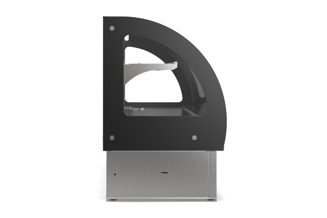 60-inch-wide 120-volt curved-glass drop-in Refrigerated display case with rear access