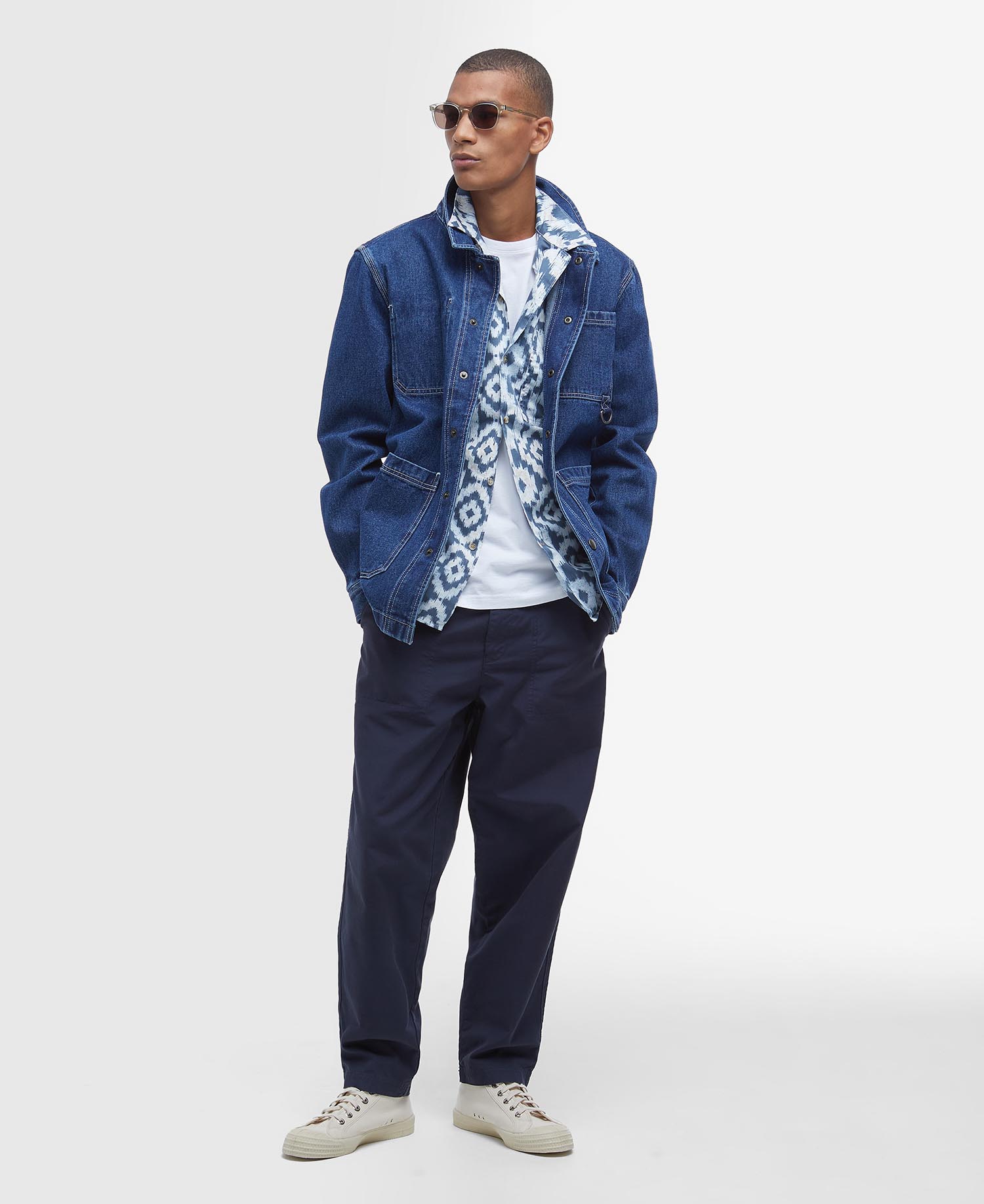 Denim Grindle Overshirt image number 1