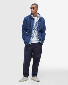 Denim Grindle Overshirt Indigo