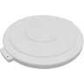 Carlisle, Bronco, Round, Polyethylene, 32 gal, White, Receptacle Lid