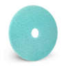 Hillyard, Trident Luster Lite Burnish Round Floor Pad, 20", Light Blue