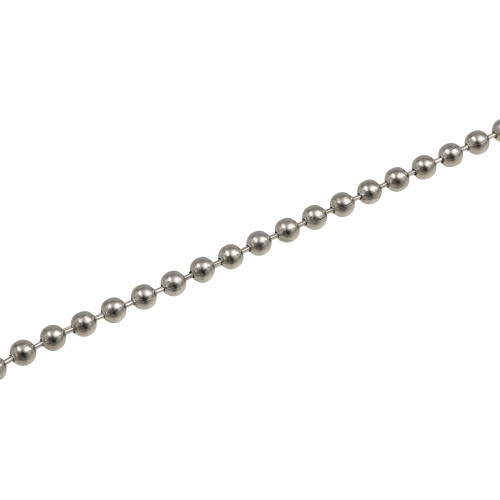 #3 Aluminum Beaded Chain (100')