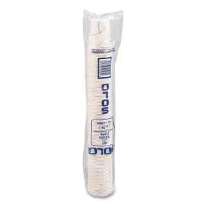 Solo, Paper Water Cups, ProPlanet™ Seal, Cold, 5 oz, Meridian Design, Multicolored