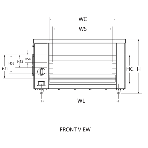 Engineering front view