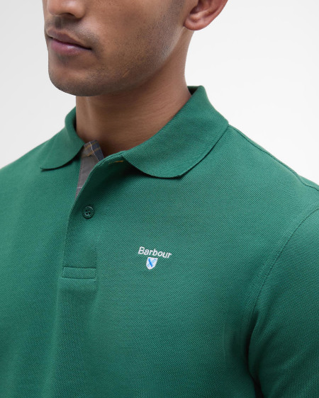 Tartan Pique Polo Shirt