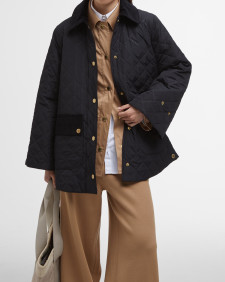 Corinne Quilted Jacket Black/Ancient