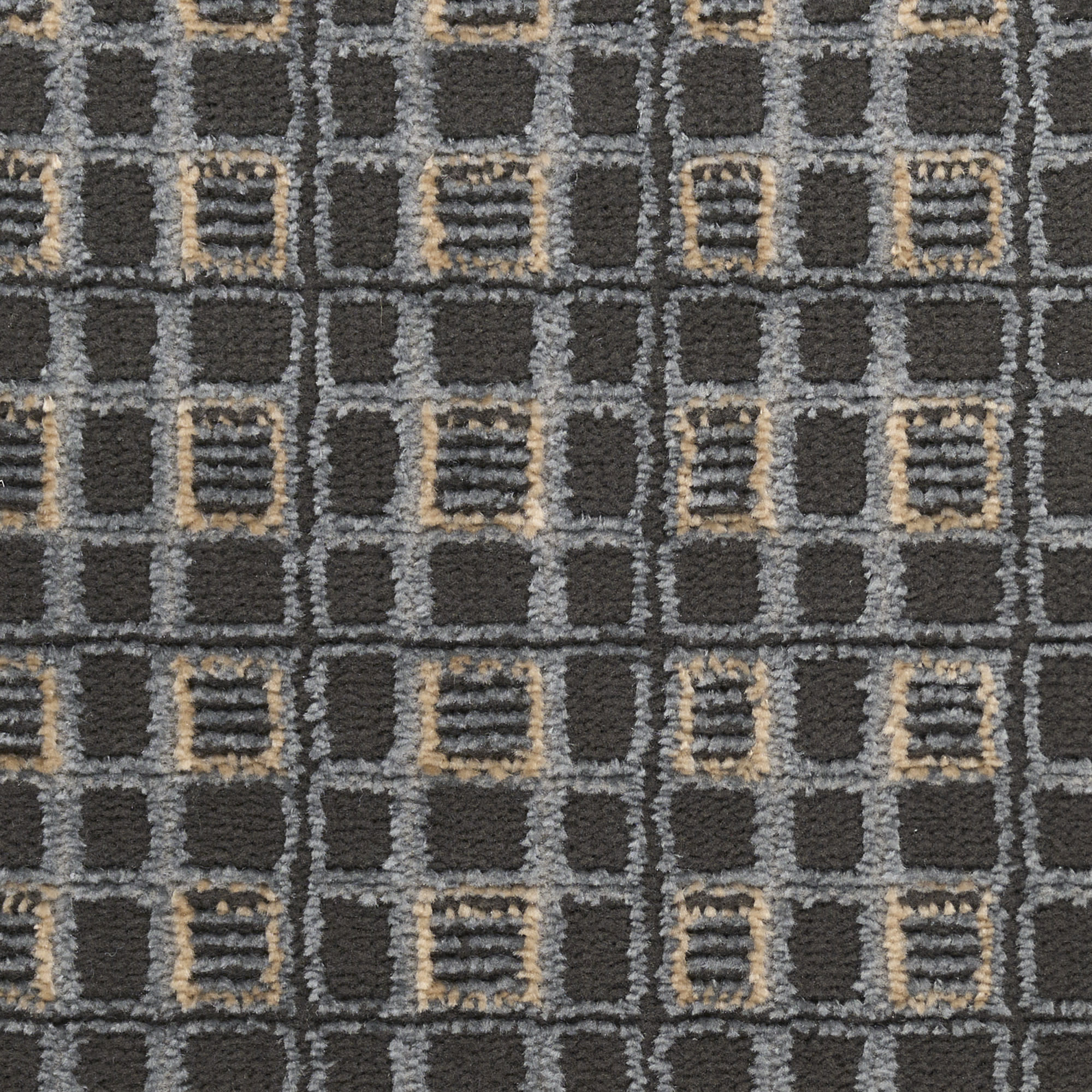 Nourison Nordic 8' x 10' Black Taupe Art Deco Indoor Rug