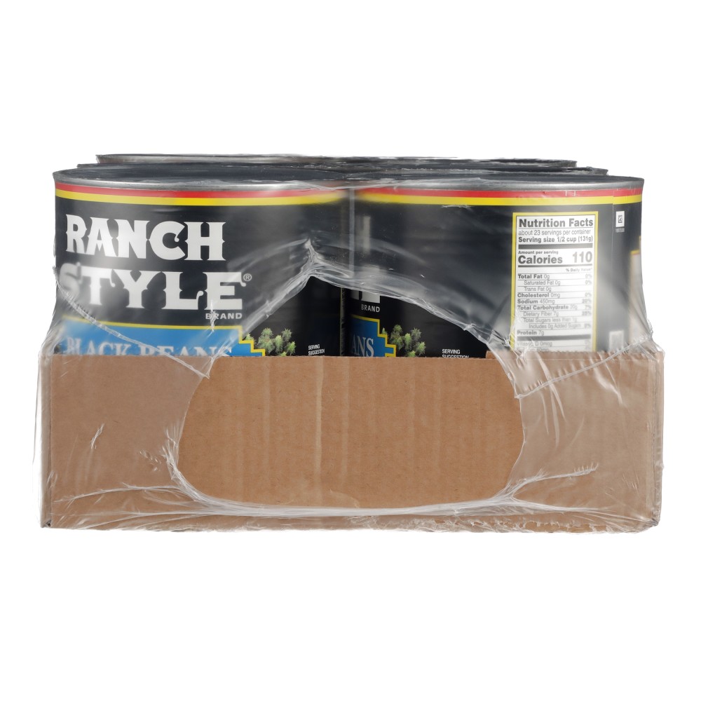 RANCH STYLE BLACK BEANS 108 OZ Conagra Foodservice