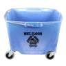 Impact, White, 35qt, Mop Bucket w/o Wringer, Blue